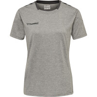 hummel Hmlauthentic Poly Trikot S/S - Damen - grey melange - XS