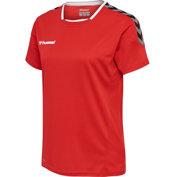 hummel Hmlauthentic Poly Trikot S/S - Damen - true red - XS