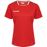 hummel Hmlauthentic Poly Trikot S/S - Damen - true red - XS