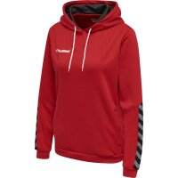 hummel Hmlauthentic Poly Hoodie - Damen - true red
