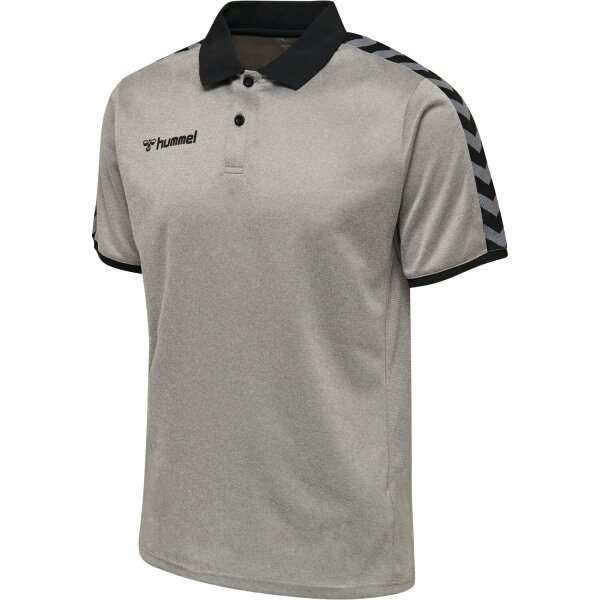 hummel Hmlauthentic Functional Polo - Herren - grey melange