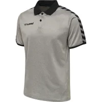 hummel Hmlauthentic Functional Polo - Herren - grey melange