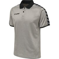 hummel Hmlauthentic Functional Polo - Herren - grey melange