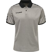 hummel Hmlauthentic Functional Polo - Herren - grey melange