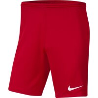 Nike Park III Kurze Hose Herren - rot