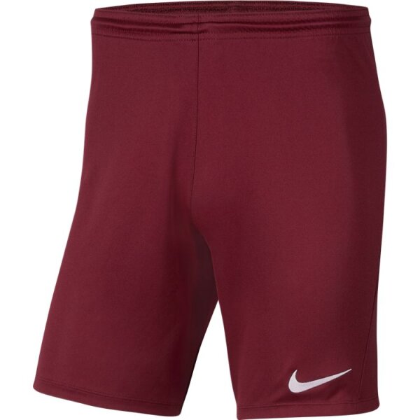 Nike Park III Kurze Sporthose Herren - dunkelrot