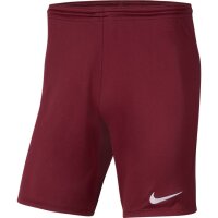 Nike Park III Kurze Sporthose Herren - dunkelrot