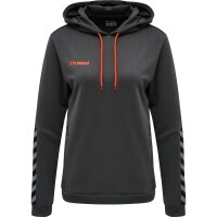 hummel Hmlauthentic Poly Hoodie - Damen - asphalt