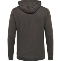 hummel Authentic Poly Zip Hoodie Herren - dunkelgrau S