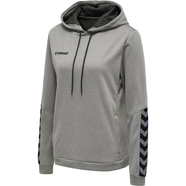 hummel Hmlauthentic Poly Hoodie - Damen - grey melange