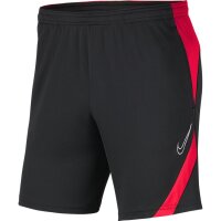 Nike Academy Pro Shorts Herren - dunkelgrau/rot 2XL