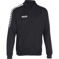 Derbystar Hyper Poly-Arbeitsjacke Kinder - schwarz/weiss