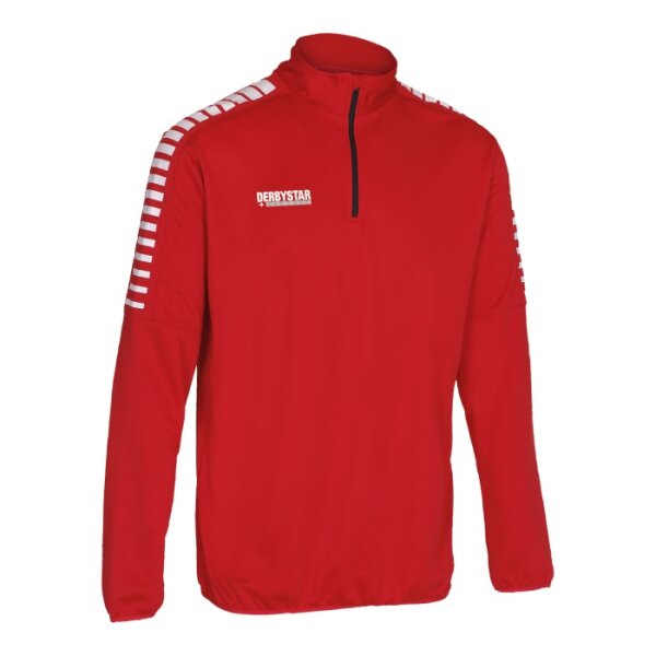 Derbystar Hyper Sweatshirt Herren - rot/weiß