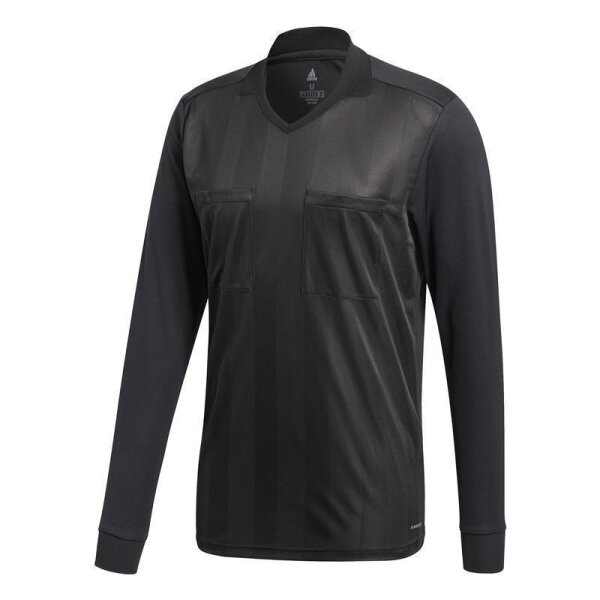 adidas Referee 18 Schiedsrichter Trikot Langarm Herren - schwarz -XS