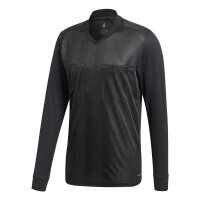adidas Referee 18 Schiedsrichter Trikot Langarm Herren - schwarz -XS