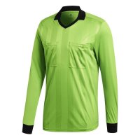 adidas Referee 18 Schiedsrichter Trikot Langarm Herren - grün/schwarz -L