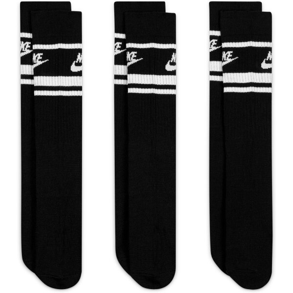 Nike Sportswear Everyday Essential Sportsocken 3-Pack Herren - schwarz