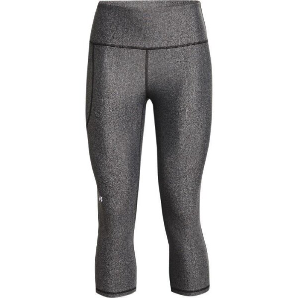 Under Armour HeatGear Capri 3/4 Leggings Damen - grau-S