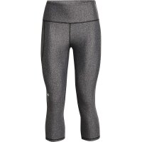 Under Armour HeatGear Capri 3/4 Leggings Damen - grau-S