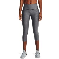 Under Armour HeatGear Capri 3/4 Leggings Damen - grau-S
