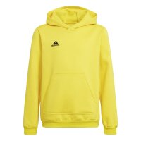 adidas Entrada 22 Hoodie Kinder - gelb - 176