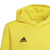 adidas Entrada 22 Hoodie Kinder - gelb - 176