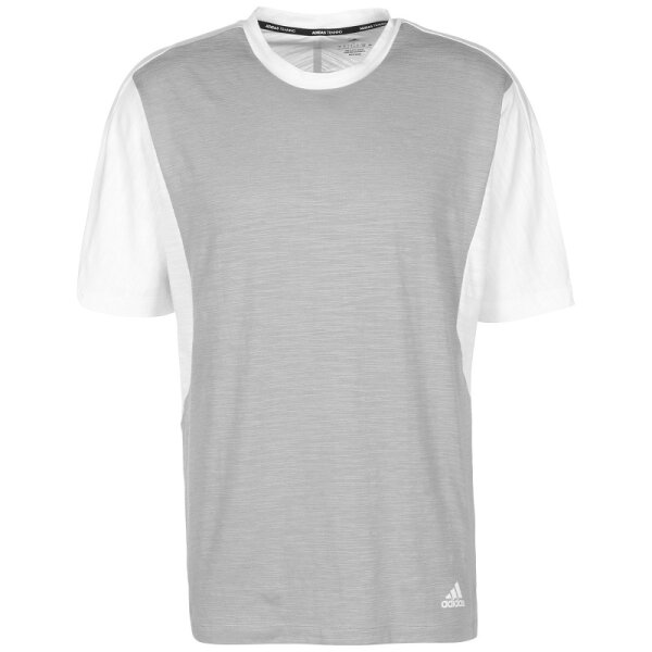 adidas Well Being Training T-Shirt Herren - grau -2XL