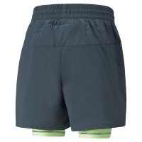 Puma Run 2 in 1 Shorts Herren - grau/grün 2XL