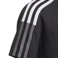 adidas Tiro 21 Poloshirt Kinder - schwarz