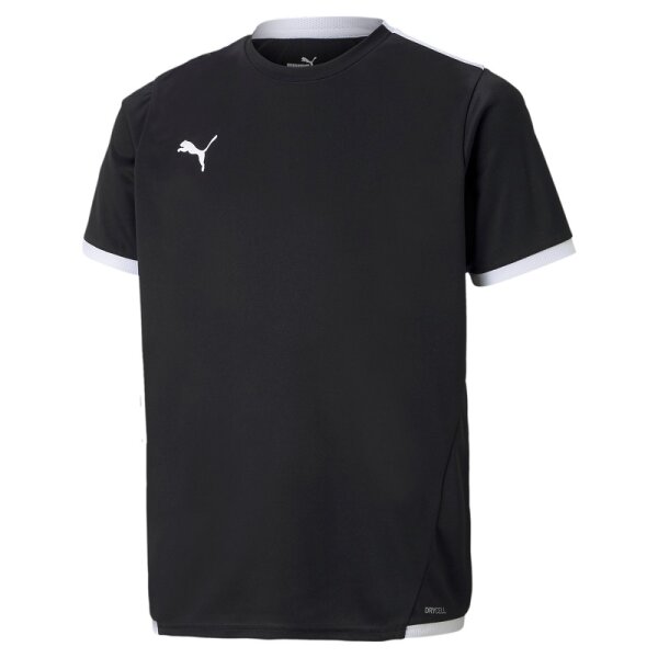 Puma teamLIGA T-Shirt Kinder - schwarz