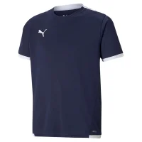 Puma teamLIGA T-Shirt Kinder - blau
