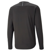 Puma Run Langarm Shirt Herren - schwarz -M