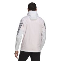 adidas Run Icons 3-Streifen Jacke Herren - weiß-S