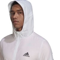 adidas Run Icons 3-Streifen Jacke Herren - weiß-S
