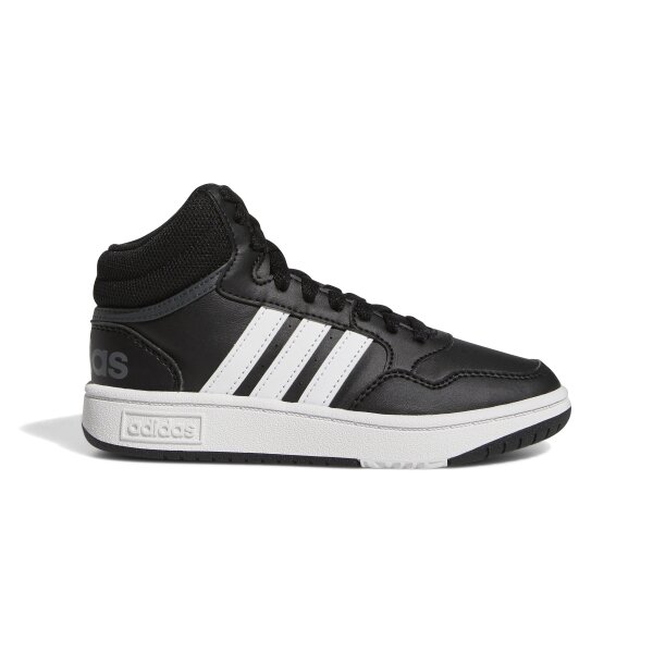 adidas Hoops Mid Schuh Kinder - core black