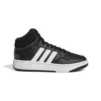 adidas Hoops Mid Schuh Kinder - core black