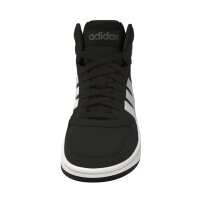 adidas Hoops Mid Schuh Kinder - core black