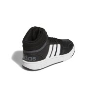 adidas Hoops Mid Schuh Kinder - core black
