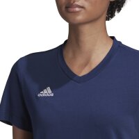 adidas Entrada 22 T - Shirt Damen - navy - XL