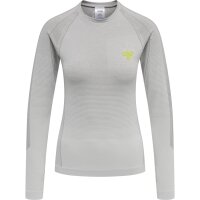 hummel Hmlgg12 Training Seamless L/S Damen - alloy melange - XL