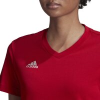 adidas Entrada 22 T - Shirt Damen - rot - S