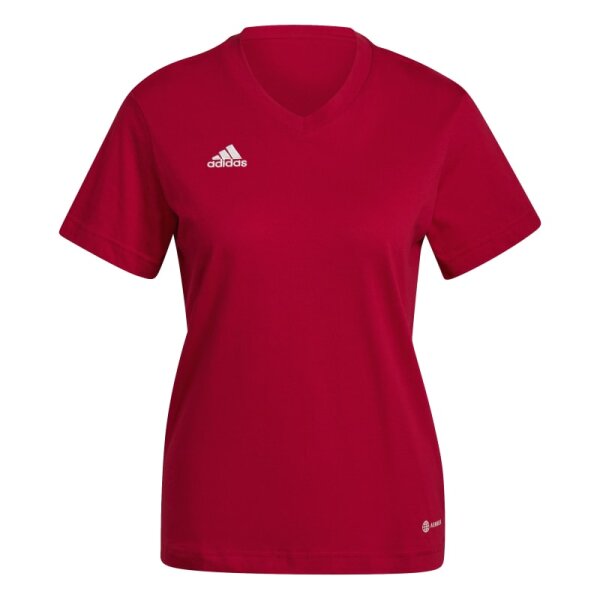 adidas Entrada 22 T - Shirt Damen - rot - L