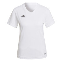 adidas Entrada 22 T - Shirt Damen - wei&szlig; - XS