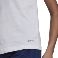adidas Entrada 22 T - Shirt Damen - wei&szlig; - XS