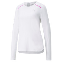 Puma Run Cloudspun Marathon Langarm Shirt Damen - wei&szlig; -XL