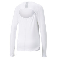 Puma Run Cloudspun Marathon Langarm Shirt Damen - wei&szlig; -XL