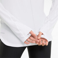 Puma Run Cloudspun Marathon Langarm Shirt Damen - wei&szlig; -XL