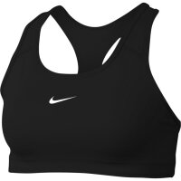 Nike Swoosh Light Sport BH - schwarz L