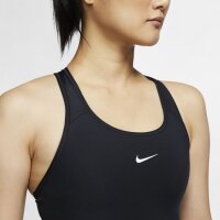Nike Swoosh Light Sport BH - schwarz L