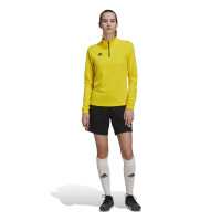 adidas Entrada 22 Trainingstop Damen - gelb -M